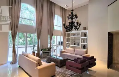 Apartamento garden, alto padrão, mobiliado, no ecoville. 5 dorms, sendo 3 suítes. maravilhoso.