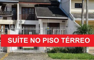 Sobrado no xaxim. semi mobiliado. 4 quartos. 2 suites. permuta por casa ou sobrado na região norte de curitiba.