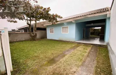 Casa em alvenaria em rua asfaltada excelente localização mobiliada com terreno de 324 m2 balneario primavera pontal do paraná churrasqueira