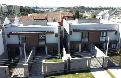 Casa nova sobrado no atuba 03 quartos churrasqueira ótimo terreno oportunidade valor promocional