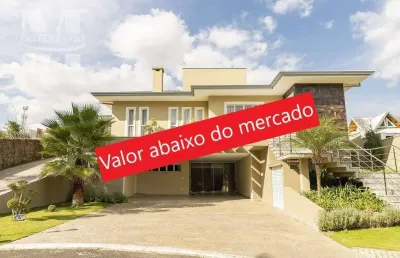 Curitiba - passaúna. condomínio 4 suítes piscina terreno 1.146 m² de área útil semi-mobiliada permuta