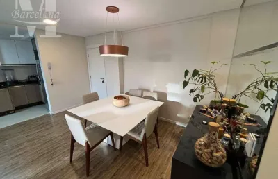 Apartamento semi novo próximo shopping mueller e centro cívico, com ampla sacada piscina e churrasqueira. 2 vagas