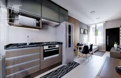 Casa decorada em construção na fazenda rio grande no condomínio residencial venezian