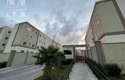 Apartamento novo. 02 quartos. 01 vaga de garagem. condomínio completo. residencial cores da primavera. umbará.