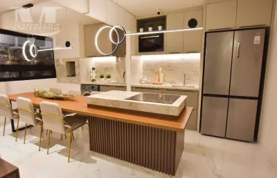 Le monde. apartamento lançamento de 2 e 3 dormitórios, em ótima localização. área de lazer completa e sacada com churrasqueira. últimas unidades