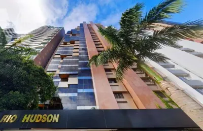 Apartamento no batel rio hudson  4 suítes varanda com churrasqueira 4 vagas