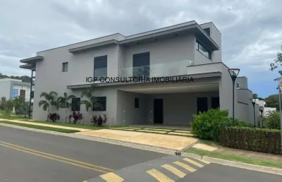Casa de luxo em condomínio à venda em indaiatuba-sp, com 4 quartos, 3 suítes, 3 salas, 8 vagas de garagem e 354,41 m² de área.