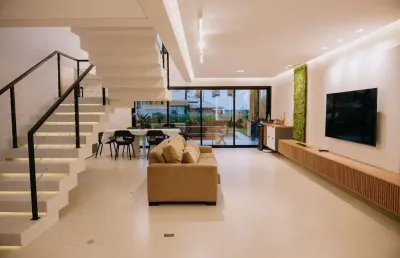Excelente casa em condomínio fechado com 3 suítes no bairro dom bosco em itajaí sc