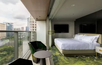 Apartamento com 1 quarto para alugar na Rua Funchal, 65, Vila Olímpia, São Paulo