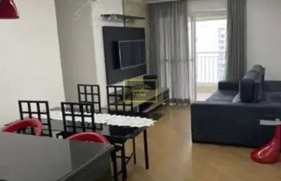 Apartamento com 03 dormitórios mobiliado para locação na pompéia