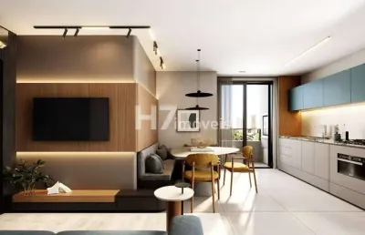 Apartamento com 1 suíte + 1 quarto, bom retiro - joinville