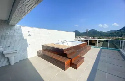 Cobertura com 3 quartos à venda na avenida bandeirantes, 982, caiobá, matinhos, 127 m2 por r$ 1.725.000