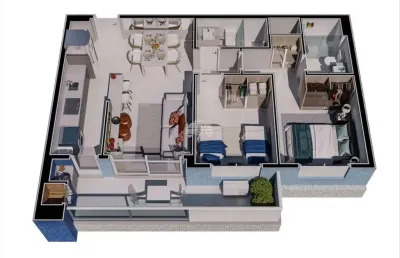 Apartamento com 2 quartos à venda na rua maringá, 1081, caiobá, matinhos, 86 m2 por r$ 1.190.000
