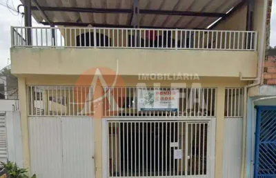Casa assobradada com salão- 2 dormitórios - jardim claudio - cotia/sp
