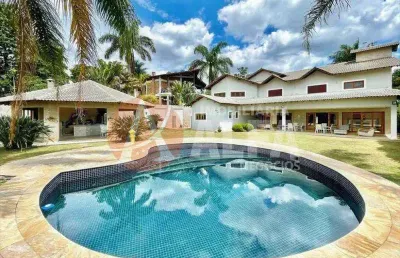 Casa (v) - 5 dormitórios - condomínio são paulo ii - granja viana - cotia
