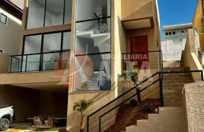Linda casa (v) moderna com 03 dormitórios sendo 03 suítes- condomínio reserva vale verde - cotia/sp