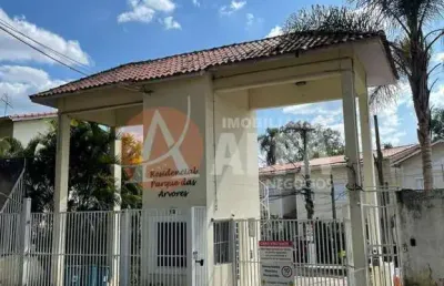 Casa com 2 dormitórios - condomínio residencial parque das árvores - cotia - sp