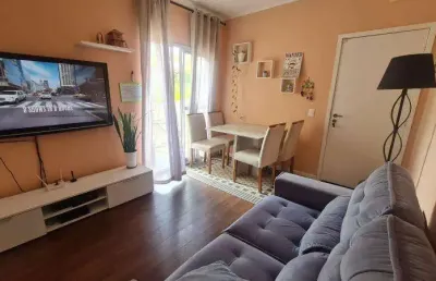 Apartamento mobialiado - 2 dormitório - duo residencial granja viana l - lageado - cotia