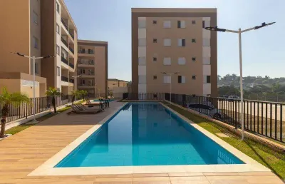 Apartamento com 02 dormitorios - condomínio residencial mônaco - jardim da glória - cotia- sp