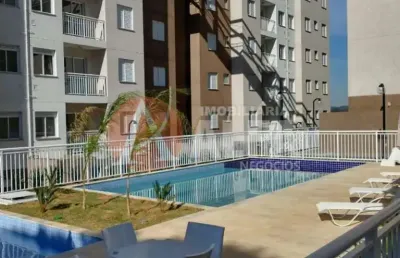 Apartamento com 2 dormitórios - condomínio residencial new life - jardim barro branco - cotia sp