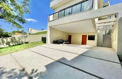 Linda casa moderna nova 0km com 03 suítes sendo 01 master- condomínio reserva vale verde - cotia/sp