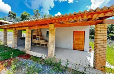Chácara com 840 m2 - 02 suítes - estrada da cachoeira  - cotia/sp