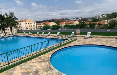 Lindo apartamento - 2 dormitórios - condomínio green land -  jd.caiapia - cotia