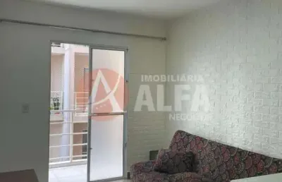 Apartamento térreo semimobiliado com 2 dormitórios - condomínio astória residence iii - jardim barro branco - cotia/sp