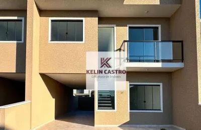 Sobrado com 3 dormitórios à venda, 135 m² por r$ 750.000,00 - ouro fino - são josé dos pinhais/pr