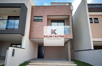 Sobrado com 3 dormitórios à venda, 202 m² por r$ 990.000,00 - costeira - são josé dos pinhais/pr