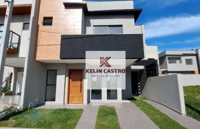 Sobrado com 3 dormitórios à venda, 109 m² por r$ 749.000,00 - costeira - são josé dos pinhais/pr