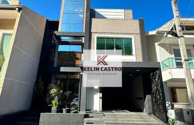 Sobrado com 4 dormitórios à venda, 254 m² por r$ 2.100.000,00 - braga - são josé dos pinhais/pr