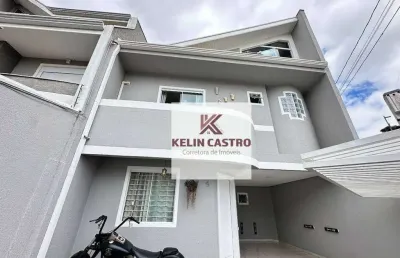 Sobrado com 3 dormitórios à venda, 180 m² por r$ 870.000,00 - uberaba - curitiba/pr