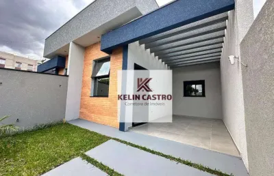 Casa com 3 dormitórios à venda, 85 m² por r$ 680.000 - cidade jardim - são josé dos pinhais/pr