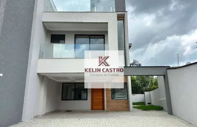 Sobrado com 3 dormitórios à venda, 181 m² por r$ 1.290.000,00 - são pedro - são josé dos pinhais/pr