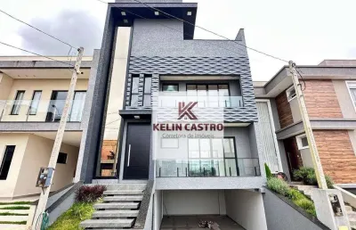 Sobrado com 3 dormitórios à venda, 259 m² por r$ 1.099.000,00 - costeira - são josé dos pinhais/pr