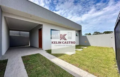 Casa com 2 dormitórios à venda, 6160 m² por r$ 349.900,00 - são marcos - são josé dos pinhais/pr