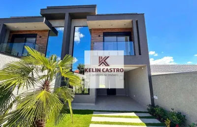 Sobrado com 3 dormitórios à venda, 148 m² por r$ 990.000,00 - jardim monte libano - são josé dos pinhais/pr