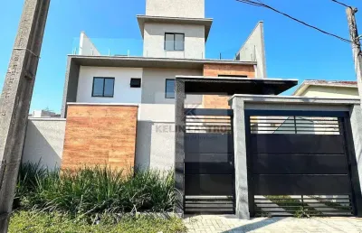 Sobrado com 3 dormitórios à venda, 114 m² por r$ 790.000,00 - uberaba - curitiba/pr
