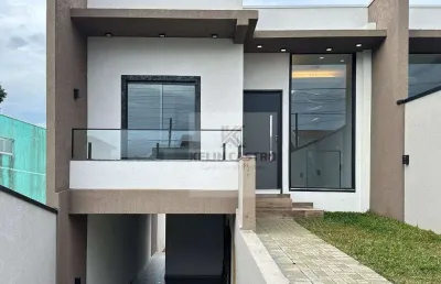 Sobrado com 3 dormitórios à venda, 127 m² por r$ 629.900,00 - são marcos - são josé dos pinhais/pr