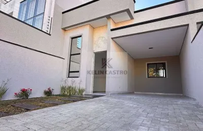 Casa com 3 dormitórios à venda, 106 m² por r$ 690.000,00 - cidade jardim - são josé dos pinhais/pr