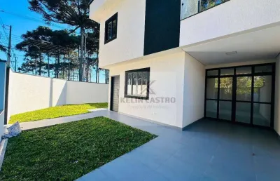 Sobrado com 3 dormitórios à venda, 98 m² por r$ 660.000,00 - parque da fonte - são josé dos pinhais/pr