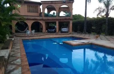 Chácara / sítio com 4 quartos para alugar no campestre, piracicaba , 560 m2 por r$ 14.000