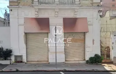 Ponto comercial para alugar no centro, piracicaba , 168 m2 por r$ 3.500