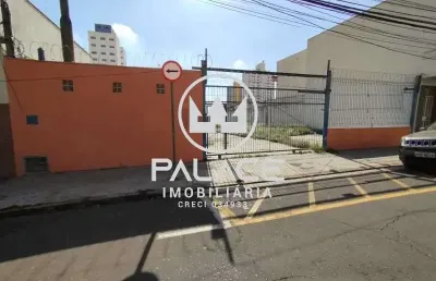 Terreno comercial para alugar no centro, piracicaba , 1000 m2 por r$ 15.000