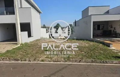 Terreno em condomínio fechado à venda no jardim tatuapé, piracicaba , 200 m2 por r$ 200.000