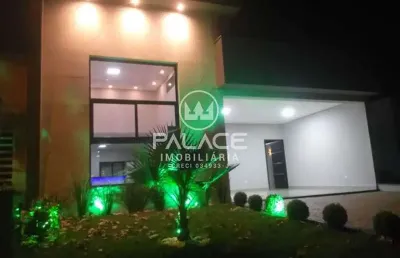 Casa em condomínio fechado com 3 quartos à venda no parque taquaral, piracicaba , 160 m2 por r$ 1.080.000
