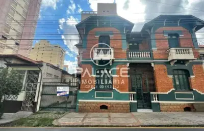 Casa com 3 quartos para alugar no centro, piracicaba , 220 m2 por r$ 3.300