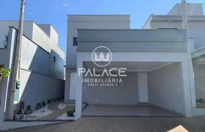 Casa em condomínio fechado com 3 quartos para alugar no nova pompéia, piracicaba , 170 m2 por r$ 5.400