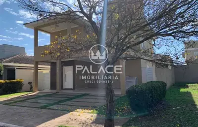 Casa em condomínio fechado com 3 quartos para alugar no campestre, piracicaba , 350 m2 por r$ 8.800